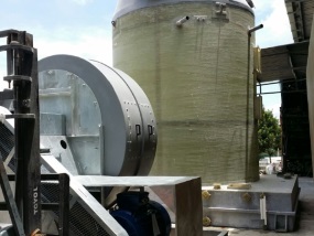 Fan & Scrubber (Before installation) Johor Bahru (JB) | Wastewater Treatment Johor Bahru (JB)